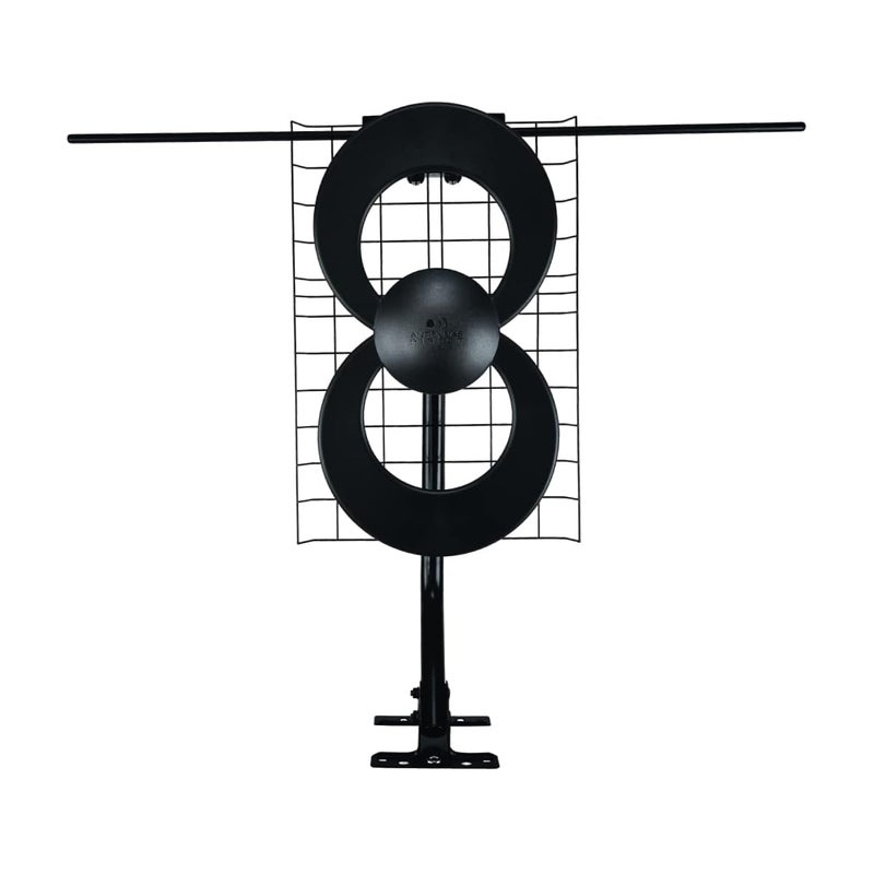 Antennas Direct ClearStream 2V Indoor Outdoor TV Antenna UHF VHF Multi-Directional, 60+ Mile Range, 4K 8K UHD, NEXTGEN TV â€“ w/Reflector, 20-inch Mast - Image 1